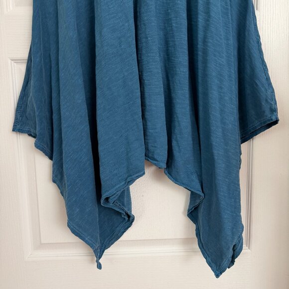 Anthropologie Daily Practice 100% Cotton V Neck Short Sleeve Maxi Dress Size S - Picture 4 of 10